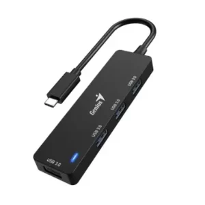 Hub Genius UH-400 USB-C A USB-A 3.0 X4