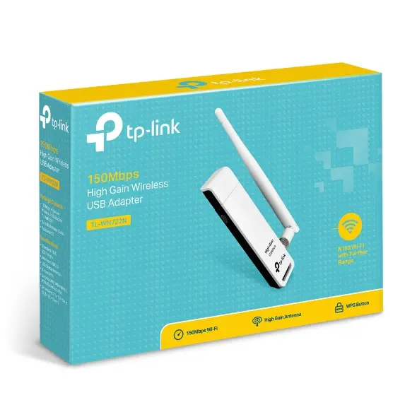 Placa de Red USB Tp-Link WN722N - Imagen 3