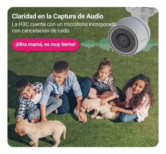 Cámara de Seguridad EZVIZ H3C A COLOR 2.8MM para Exterior - Imagen 8