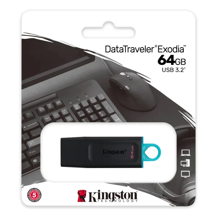 Pen Drive 64GB Kingston 3.1 DTX - Imagen 2