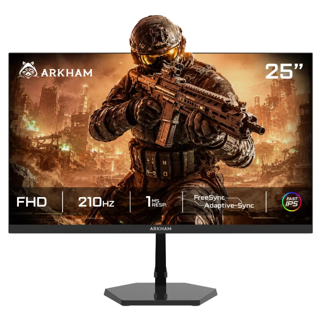 Monitor Arkham 25" 210HZ FAST IPS FHD HDMI/DP