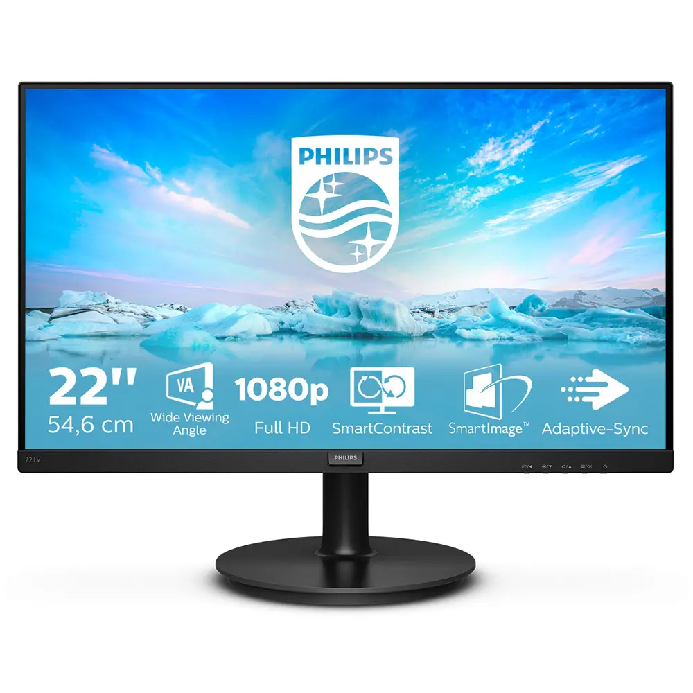 Monitor Phillips 22" HDMI VGA FHD